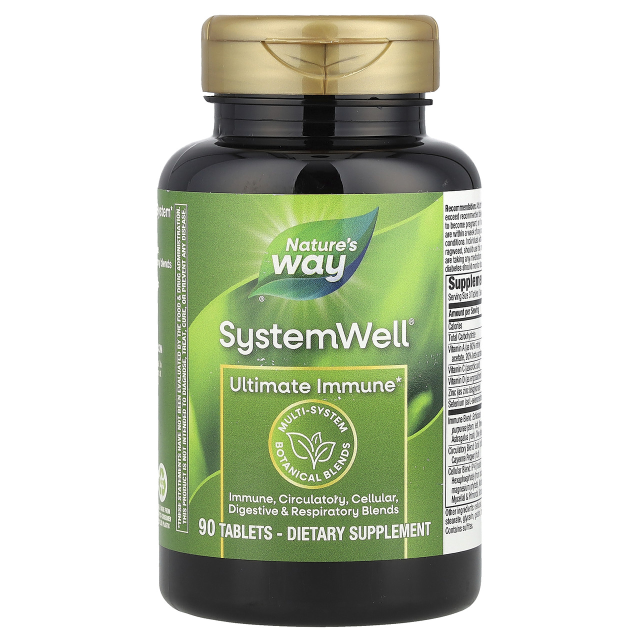 Nature's Way, System Well, максимальний імунітет, 90 таблеток, Київ