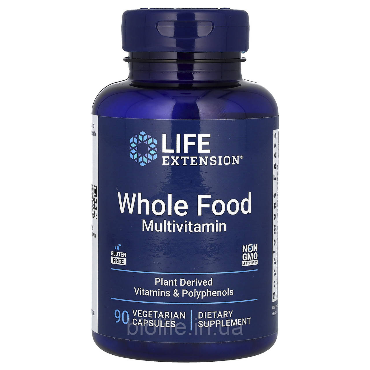 Life Extension, рослинні мультивітаміни, 90 вегетаріанських капсул оригінал, фото 1