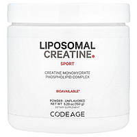 Codeage, Liposomal, порошок моногідрату креатину, без добавок, 150 г (5,29 унції) Дніпро Дніпро