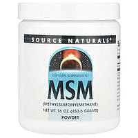 Source Naturals, МСМ у порошку, 453,6 г (16 унцій)
