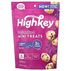 HighKey, Mini Bites, кекси з лохою, 57 г (2 унції), Київ