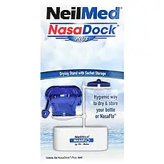NeilMed, NasaDock Plus, підставка для саше, біла, 1 штатив NasaDock Plus, Київ