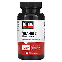 Force Factor, вітамін C, 1000 мг, 60 таблеток Дніпро