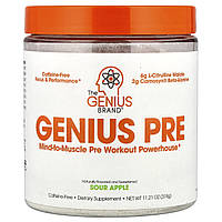 The Genius Brand, Genius Pre, кисле яблуко, 315 г (11,11 унції) Дніпро