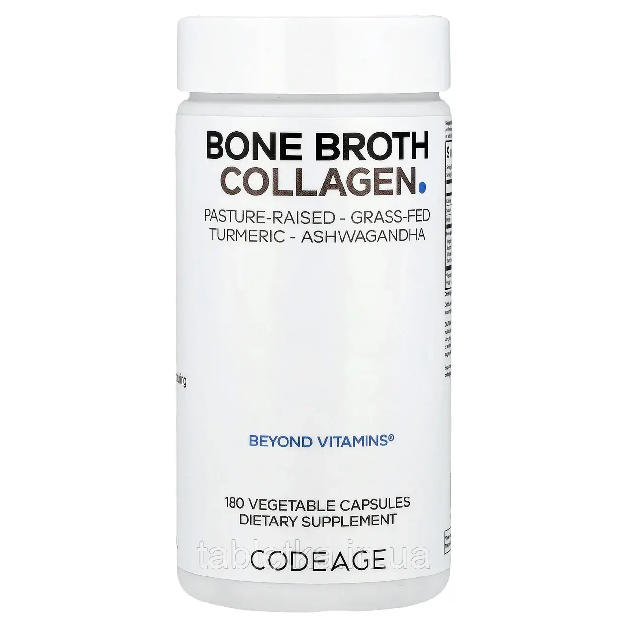 Codeage, Bone Broth Collagen, 180 капсул Дніпр