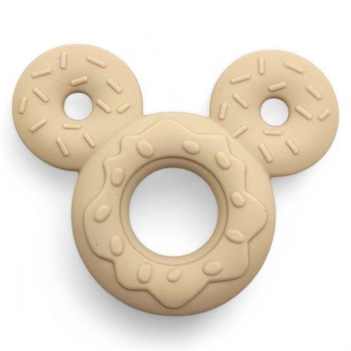 Силіконовий прорізувач "Міккі", бежевий [tsi263690-TSI], фото 1