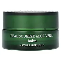 Nature Republic, Real Squeeze, бальзам з алое вера, 25 г (0,88 унції) оригінал