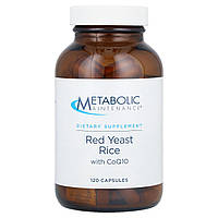 Metabolic Maintenance, червоний ферментований рис із коензимом Q10, 120 капсул