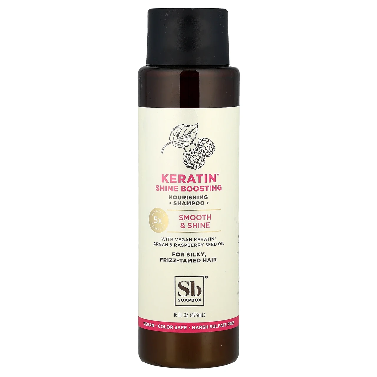 Soapbox, Nourishing Shampoo, Keratin Shine Boosting, 16 fl oz (473 ml) Киев, Київ