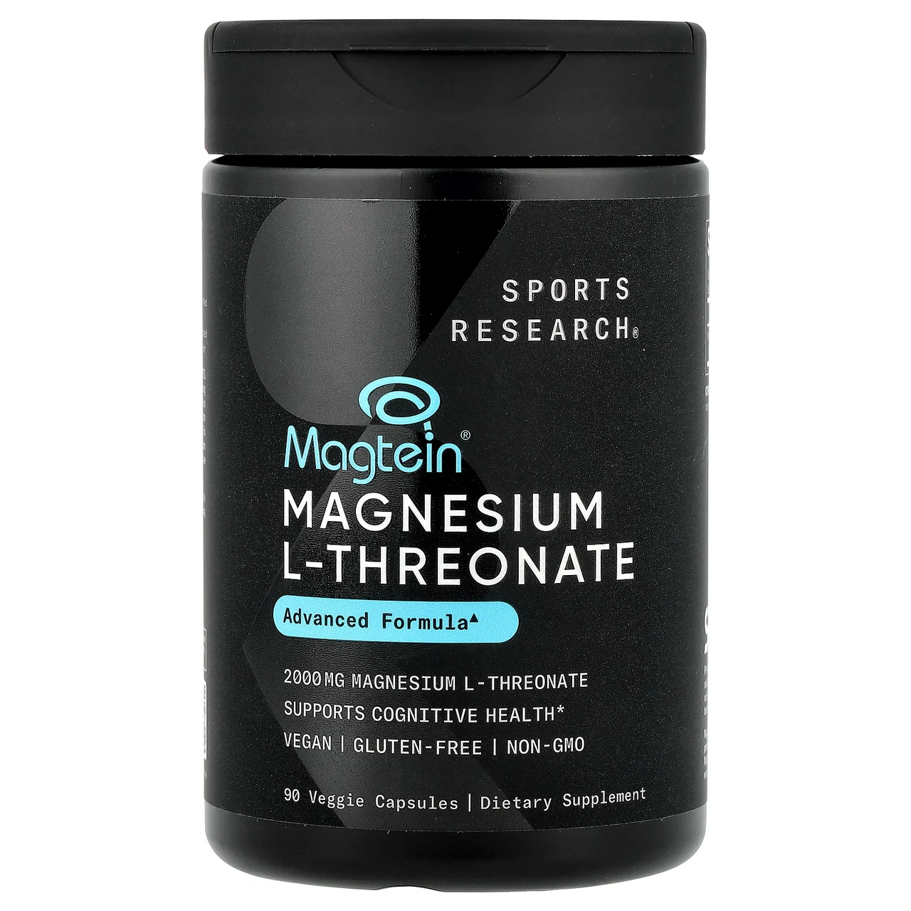 Sports Research, Magnesium, L-Threonate, 2,000 mg , 90 Veggie Capsules, Київ, фото 1