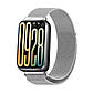 Ремінець для фітнес-браслету Xiaomi Smart Band 9Pro / 8Pro Milanese design Silver, фото 8