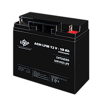 Акумулятор AGM LPM 12V - 18 Ah, фото 5