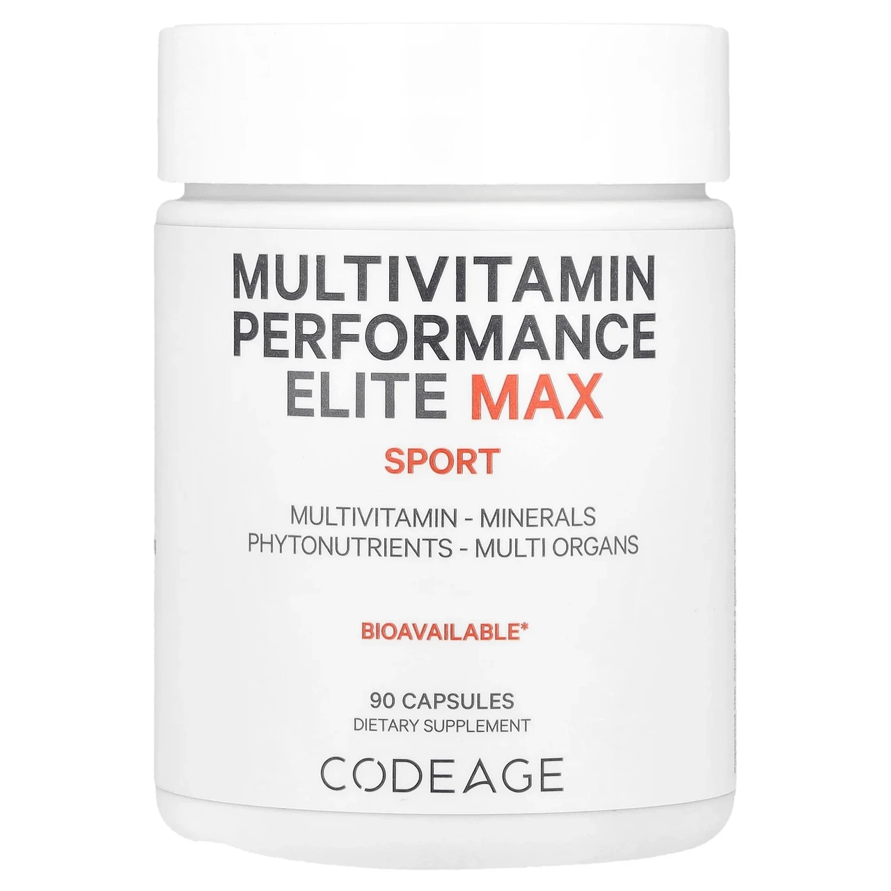 Codeage, Multivitamin Performance Elite Max, мультивітаміни, 90 капсул Київ, Київ, фото 1
