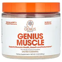 The Genius Brand, Genius Muscle, полунично-ванільний крем, 214 г (7,55 унції) в Україні оригінал