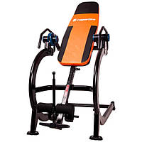 Інверсійний стіл inSPORTline Inverso Profi - тренажер для терапії та розтяжки хребта