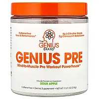 The Genius Brand, Genius Pre, кисле яблуко, 315 г (11,11 унції) в Україні оригінал