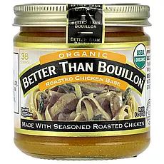 Better Than Bouillon, Органічна основа для приготування бульйону з смаженою куркою, 8 унці. (227 г), Київ