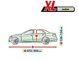 Тент Седан 500х178х136 см (XL) Membrane Garage KEGEL 5-4745-248-3050 (Мішок), фото 3