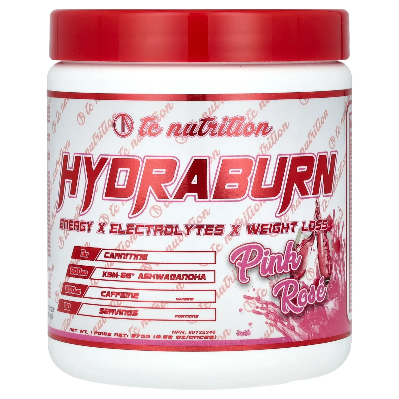 TC Nutrition, Hydraburn, рожева троянда, 270 г (9,52 унції), Київ