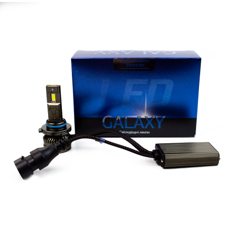 Лампи GALAXY T13 HB3 CANBUS 5500K, фото 1