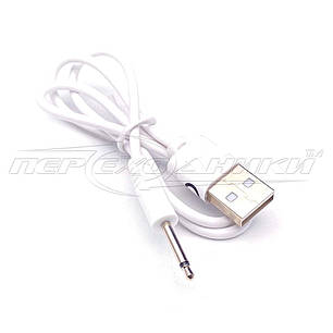 Кабель живлення USB to DC 2.5 мм (2pin), подовжений, фото 1