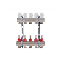 Колектор з витратомірами Thermo Alliance Standart 1" 5 виходи SD235W5