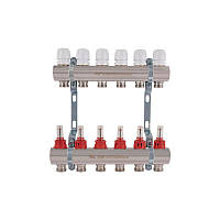 Колектор з витратомірами Thermo Alliance Standart 1" 6 виходів SD235W6