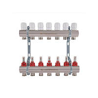 Колектор з витратомірами Thermo Alliance Standart 1" 7 виходів SD235W7