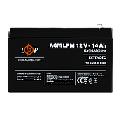 Акумулятор AGM LPM 12V - 14 Ah