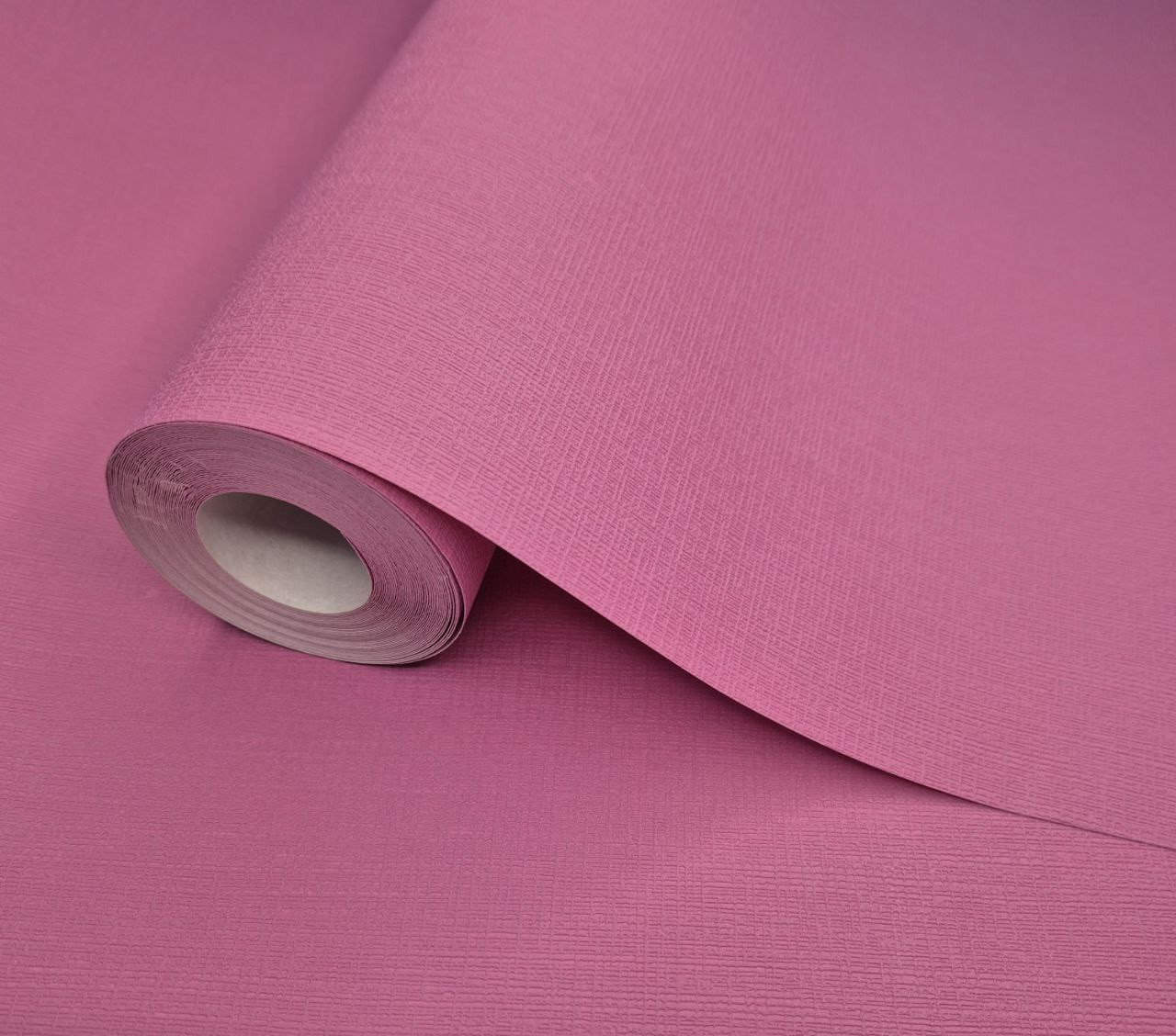 Шпалери вінілові 10 × 0.53 м Marburg 53921, рожеві однотонні для дитячої кімнати, спальні, вітальні, кухні, коридору, фото 1