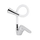 Змішувач для кухні Lidz Tani 008F3 з гнучким виливом (k40) LDTAN008F3WCR37037 White / Chrome, фото 4