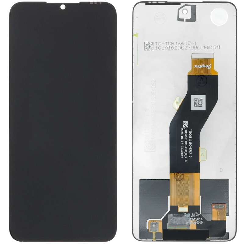 Дисплей ZTE Blade A75 4G у зборі із сенсором black