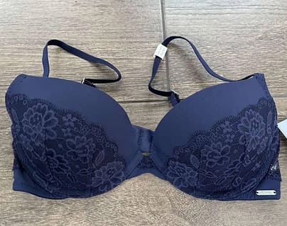 Gilly Hicks Розмір 34В (75В) Бюстгалтер темно-синій щільний Джиллі Хікс Оригінал