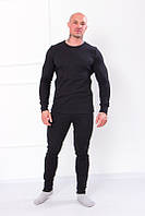 Чоловіча термобілизна (8302-064-1) чорний Трикотажний Край 58