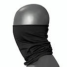 Тактичний бафф літній із затяжкою, Розмір Універсальний, Чорний / Чоловічий Шарф-труба / Баф шарф, фото 3