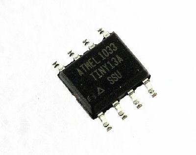 Мікроконтролер ATTINY13A-SSU 8-біт, picoPower, AVR, 20 МГц, 1КБ Flash SOP8 - фото 2 - id-p463064916