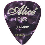 Медіатор Alice AP-600A0.46 Celluloid 0.46 mm різні кольори, фото 4