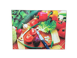 Дошка обробна скл. 28см х 38см 1808 асорті ТМ А-ПЛЮС