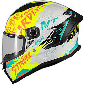 Мотошолом MT STINGER 2 Ardent A3 Gloss Yellow L