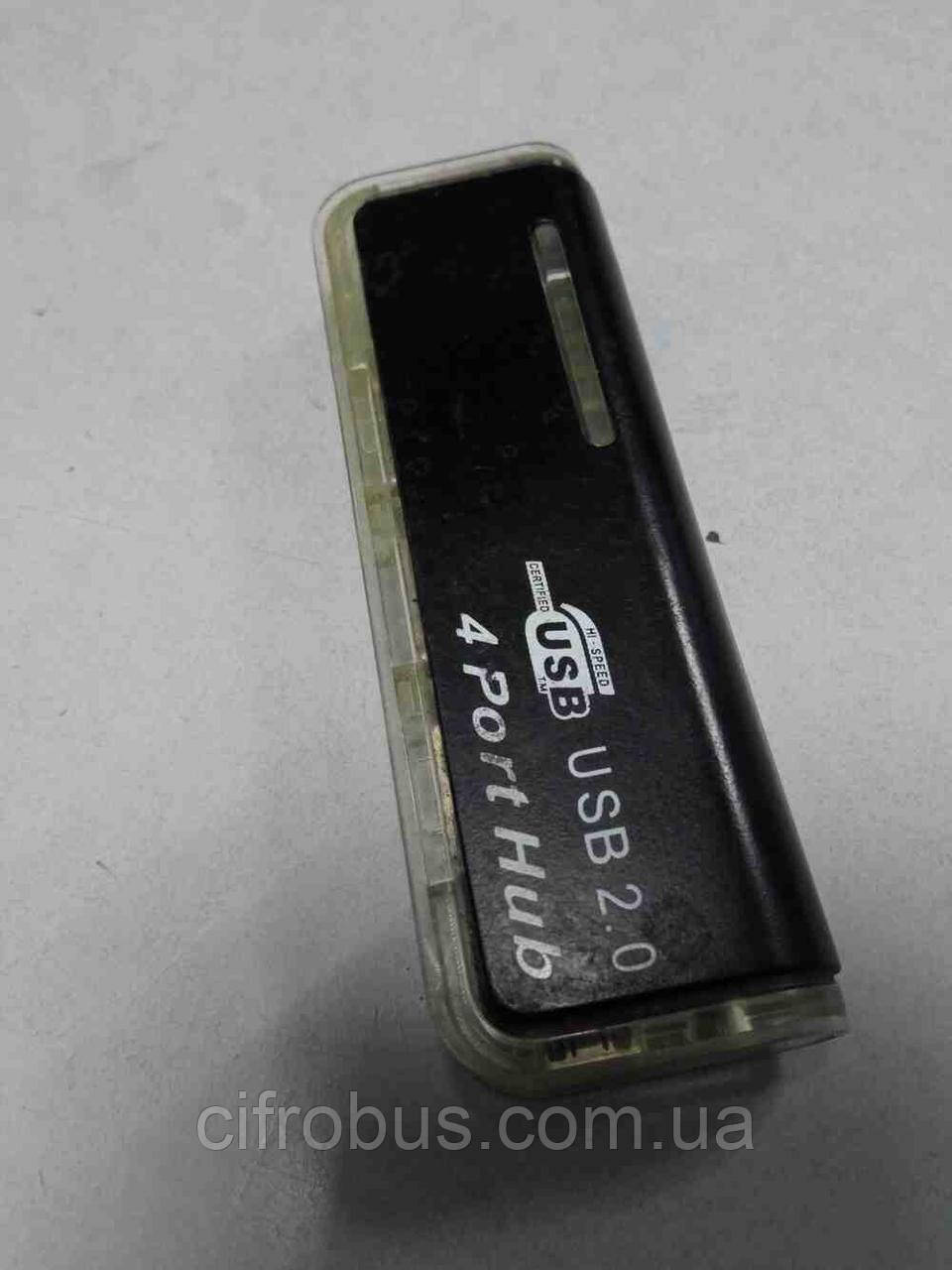 USB-концентратори з кардридером Б/У Хаб розгалужувач на 4 порти USB 2.0 концентратор