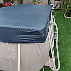 Захисний тент чохол для каркасного прямокутного басейну Intex 460 х 226 см 28039, фото 3