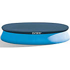 Захисний тент чохол для надувного круглого басейну з верхнім кільцем надувним 366 см Intex 28022, фото 8