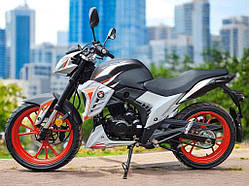 Мотоцикл SP250R-35 (Сірий з чорним та померанчевим) ТМ SPARK Solmir