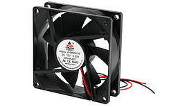 Вентилятор корпусний 12 В DC 80*80*25мм Fanec JD-D8025H12S кулер для корпусу
