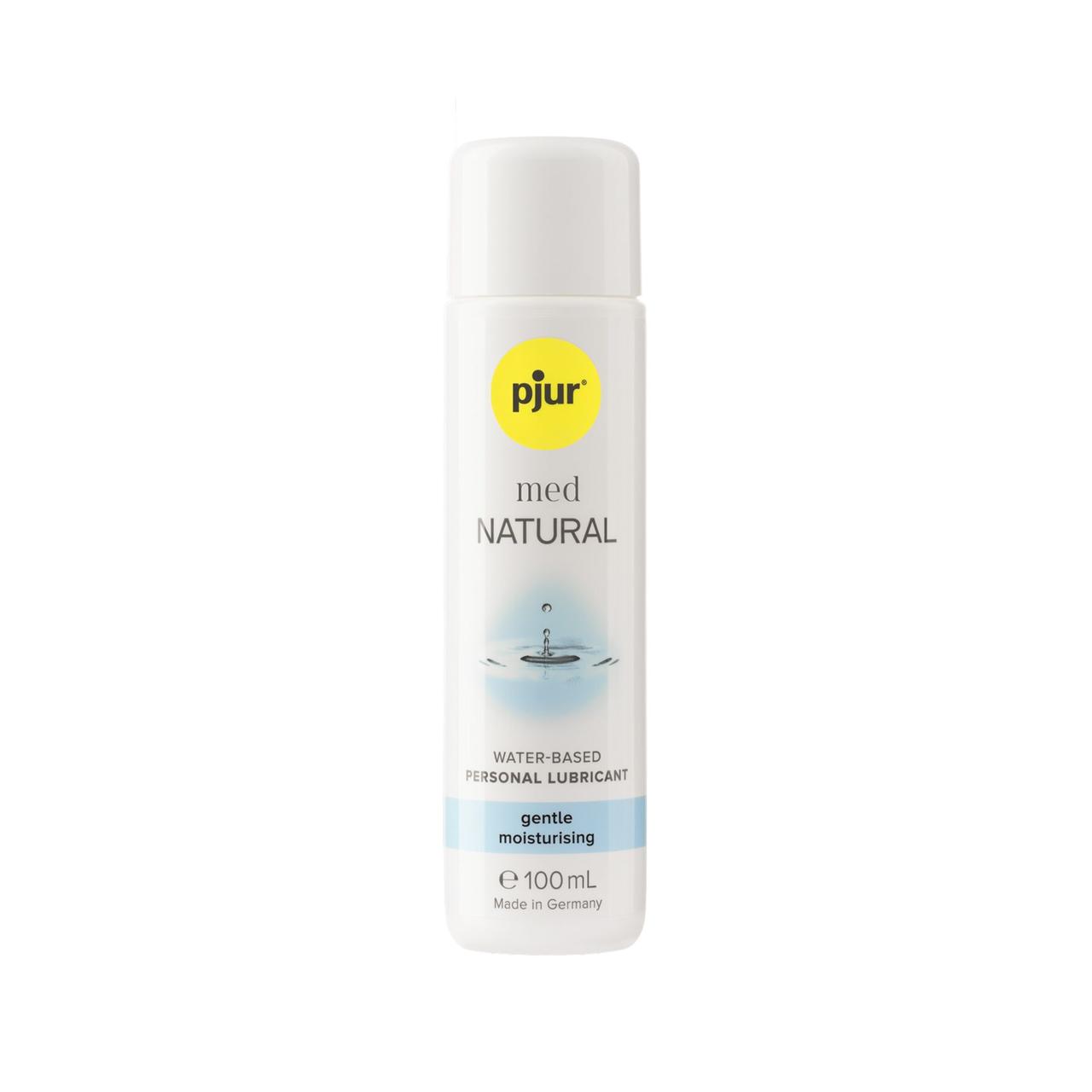 Лубрикант на водній основі pjur MED Natural glide 100 мл спеціально для сухої та чутливої шкіри 18+