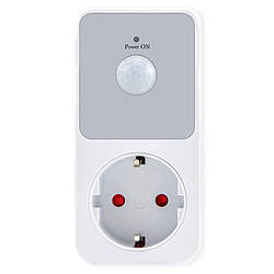 Розетка з датчиком руху Nectronix PIR01-EU, 16 Ампер, 3680 Ватт