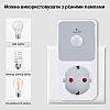 Розетка з датчиком руху Nectronix PIR01-EU, 16 Ампер, 3680 Ватт, фото 4