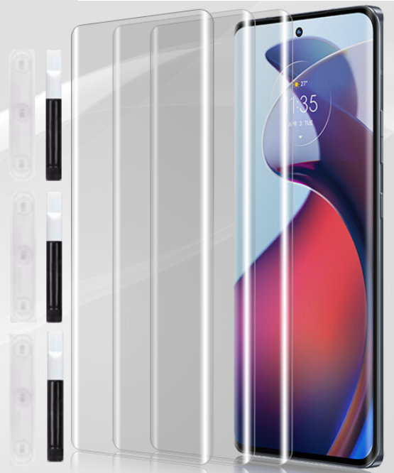 Захисне скло 3 шт CDK для Infinix Note 40 Pro/ Note 40 Pro+ | UV Curved (018110) (clear)
