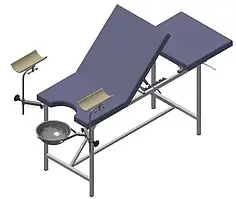 Крісло-кушетка гінекологічна оглядова КСГ-Т Медапаратура