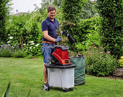 Садовий подрібнювач шредер Einhell GC-KS 2540 CB Електричний шредер